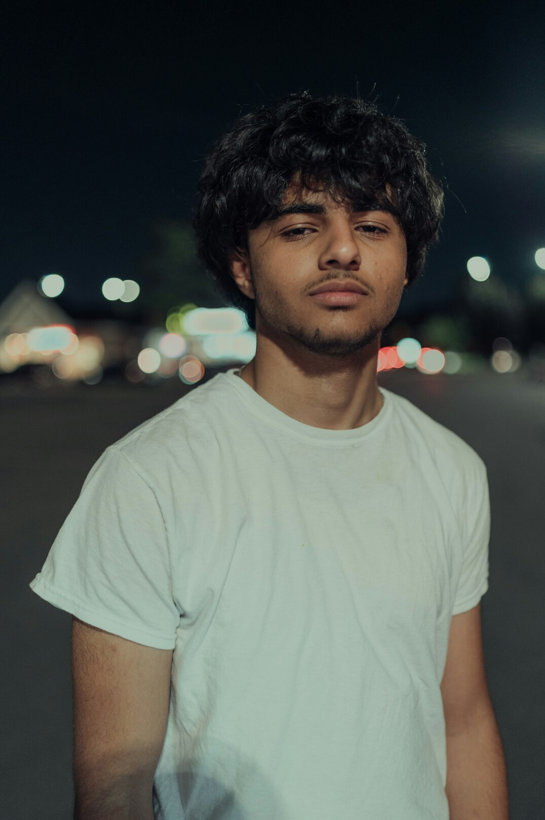 Portrait of a young man in a shirt